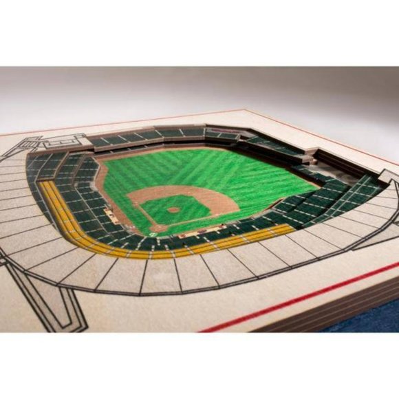 NWT StadiumViews Minnesota Twins Target Field Wooden Five-Layer Stadium Wall Art - Picture 4 of 4